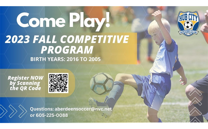 2023 Fall Competitive Registration Time